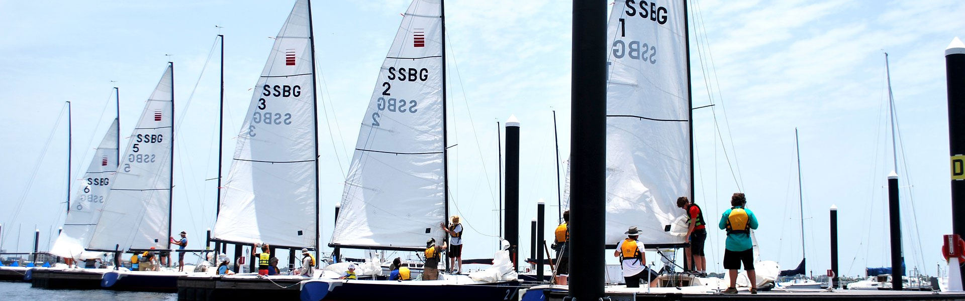 Learning How to Sail at Sea Star Base, Galveston TX