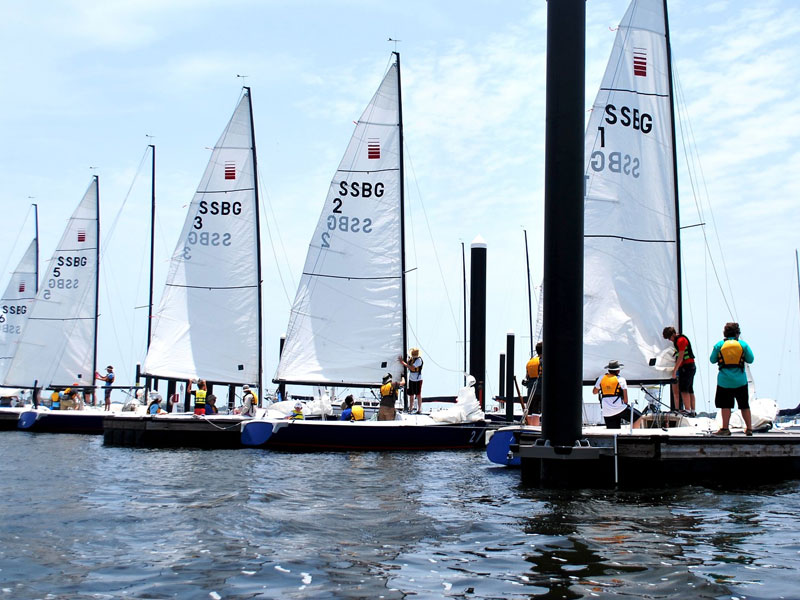 Learning How to Sail at Sea Star Base