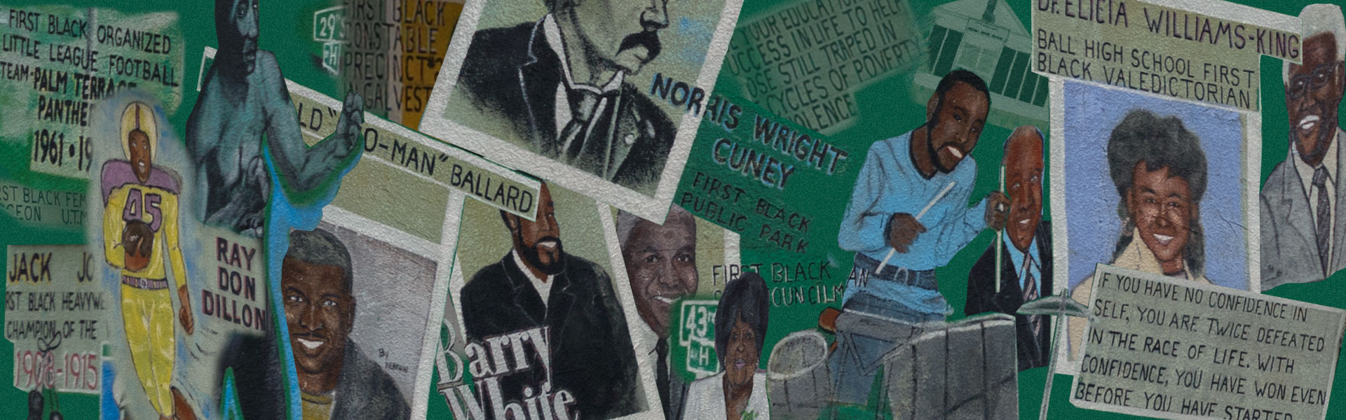 Collage of African American Heritage of Galveston Island, Galveston, TX