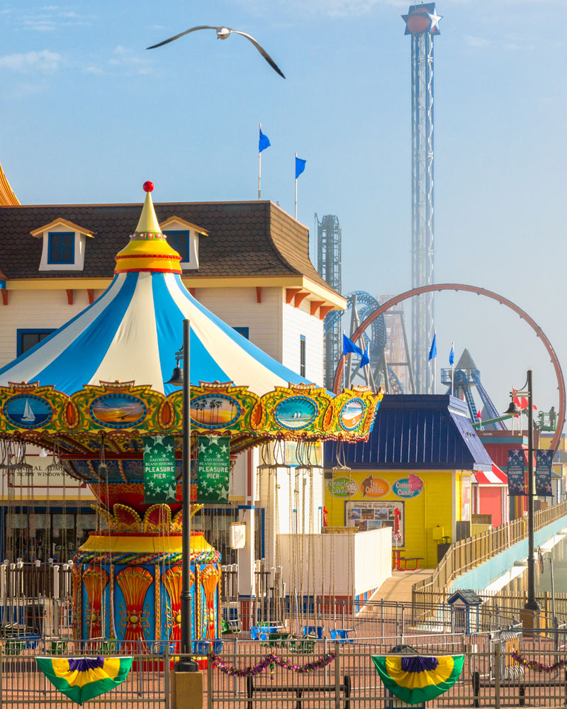 Galveston Island Historic Pleasure Pier, Galveston, TX