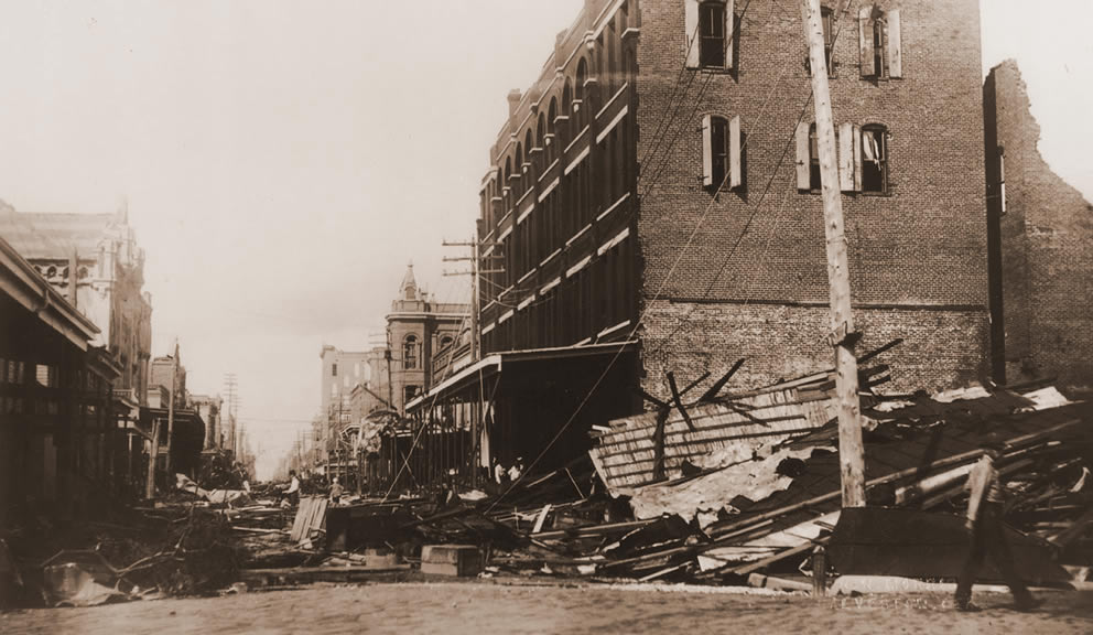 1900 Storm on Strand Damage 