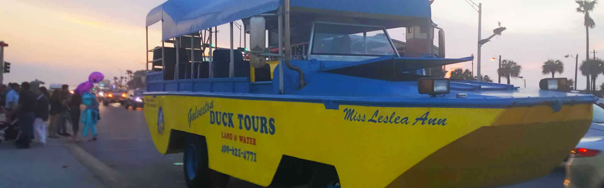 Galveston Island Duck Tours