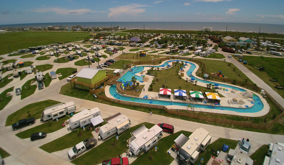 Jamaica Beach Rv Park Map