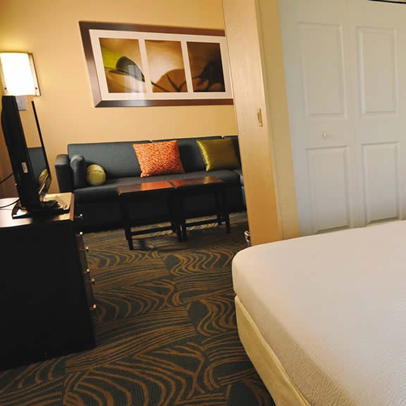 SpringHill Suites Galveston Room Interior