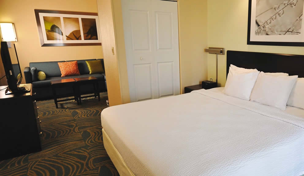 SpringHill Suites Galveston Room Interior