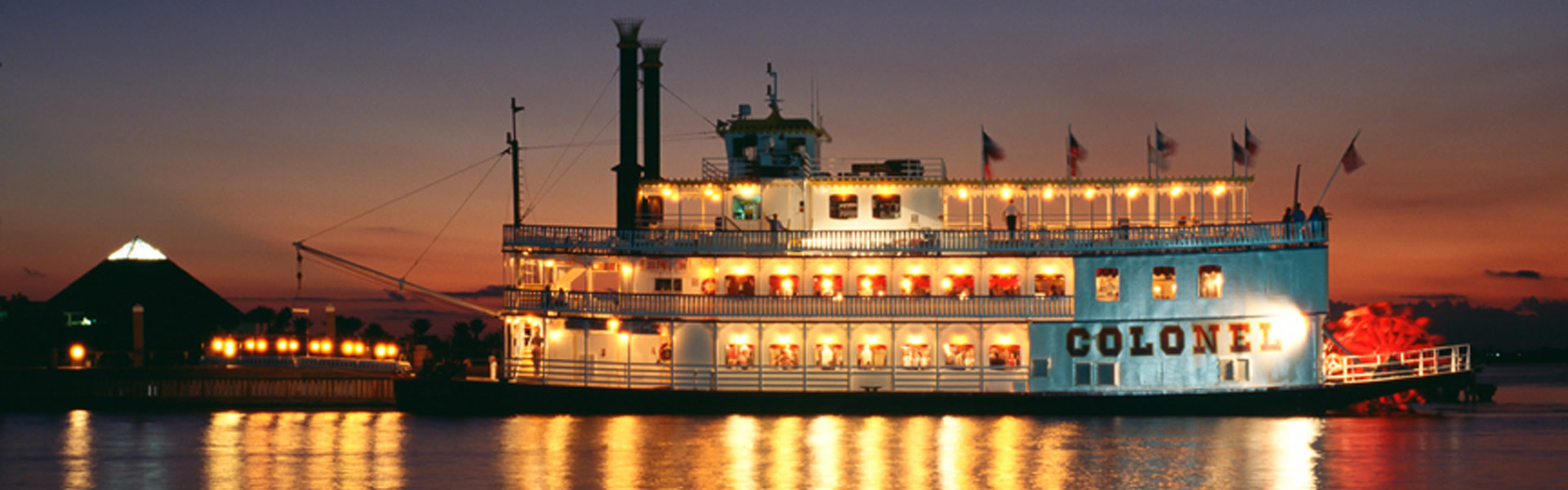 Colonel Paddle-wheel Boat