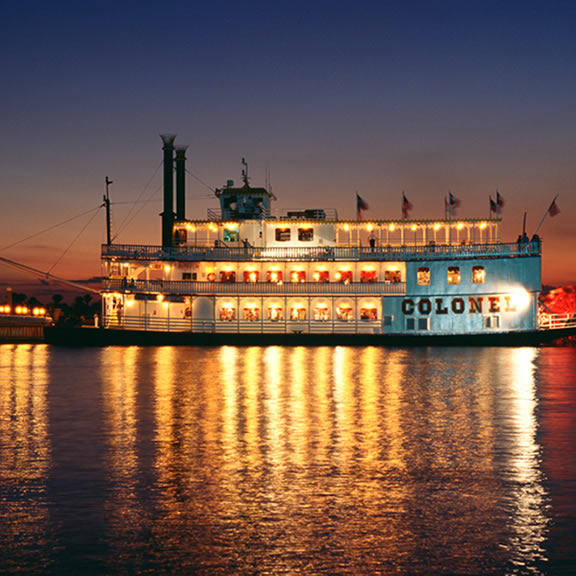 Colonel Paddle-wheel Boat