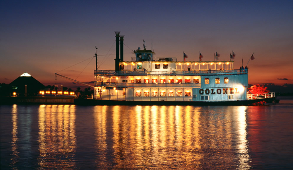 Colonel Paddle-wheel Boat