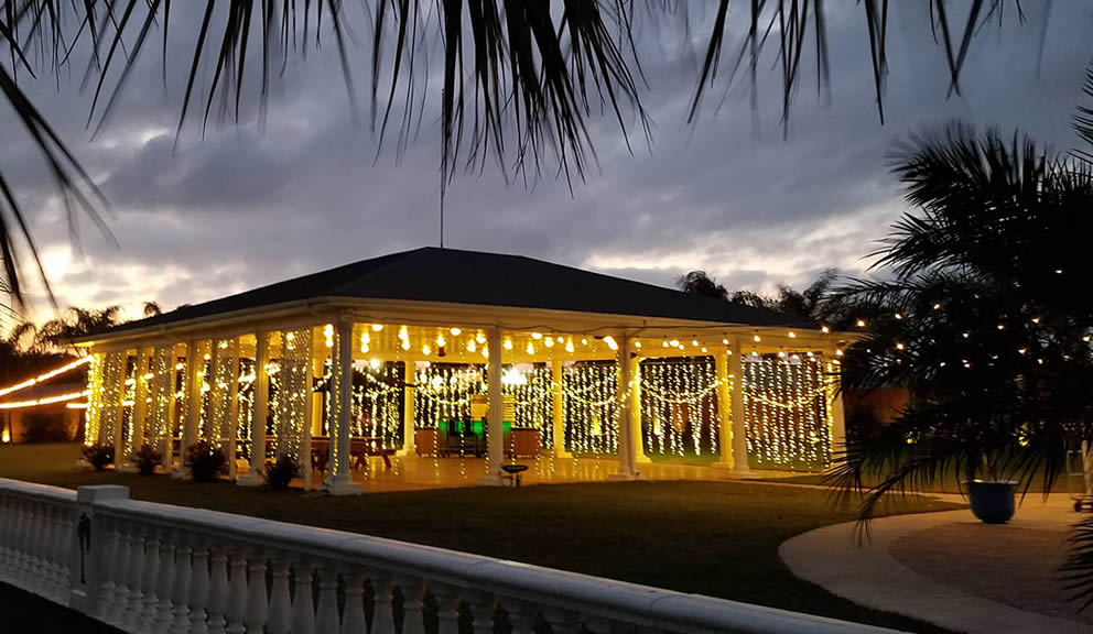 Galveston Island Palms Outdoor Parties