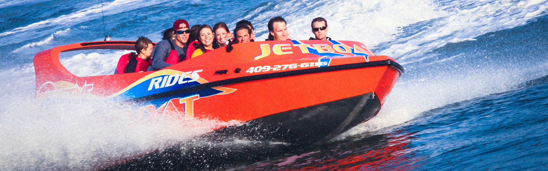 Galveston Water Adventures Jet Boat Ride