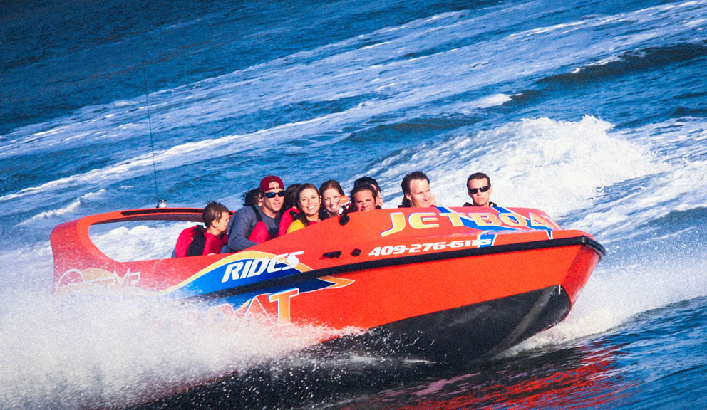 Galveston Water Adventures Jet Boat Ride