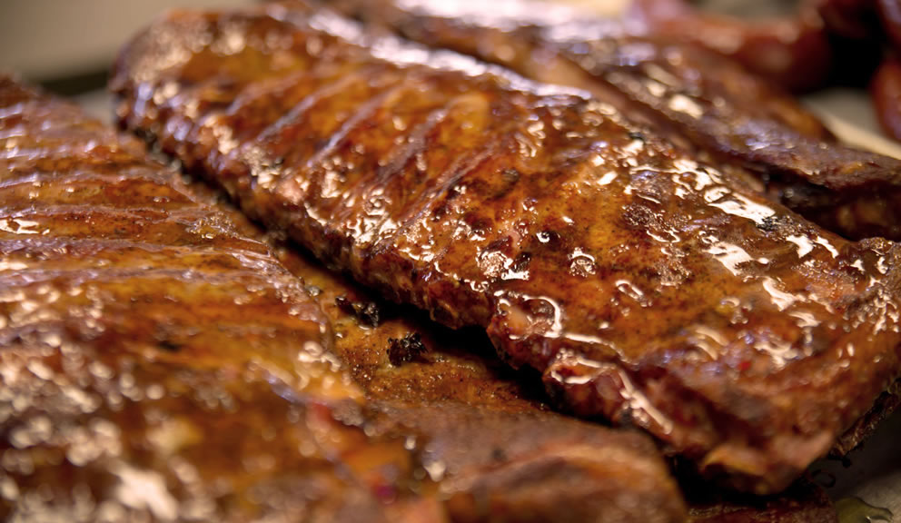 Texas Pit Stop BBQ Ribs, Galveston TX