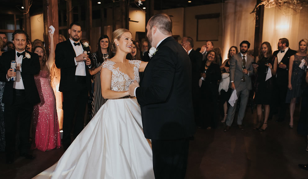 Trolley Station Wedding Galveston 