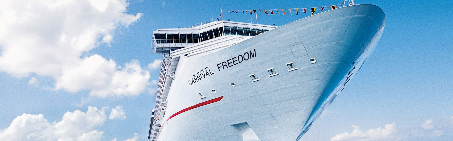 Carnival Freedom at Sea