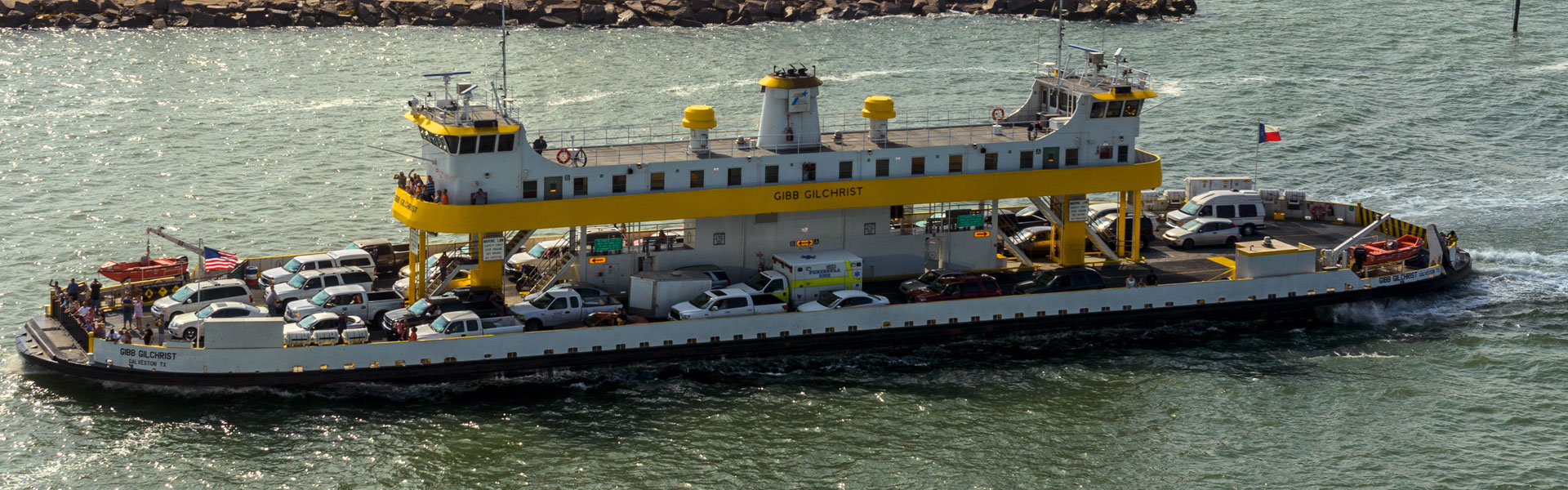 Galveston - Port Bolivar Ferry, Galveston, TX
