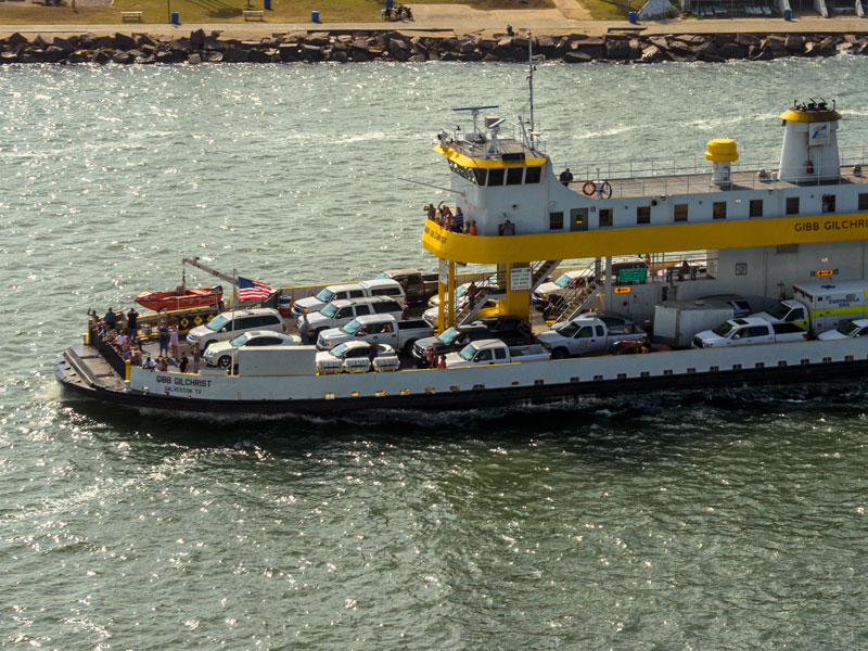 Galveston - Port Bolivar Ferry