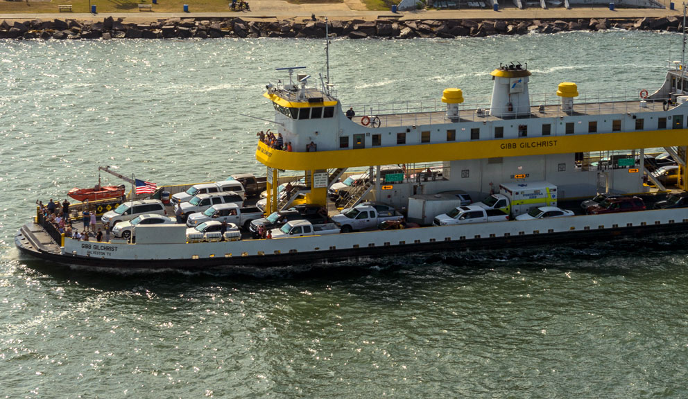 Galveston - Port Bolivar Ferry, Galveston, TX