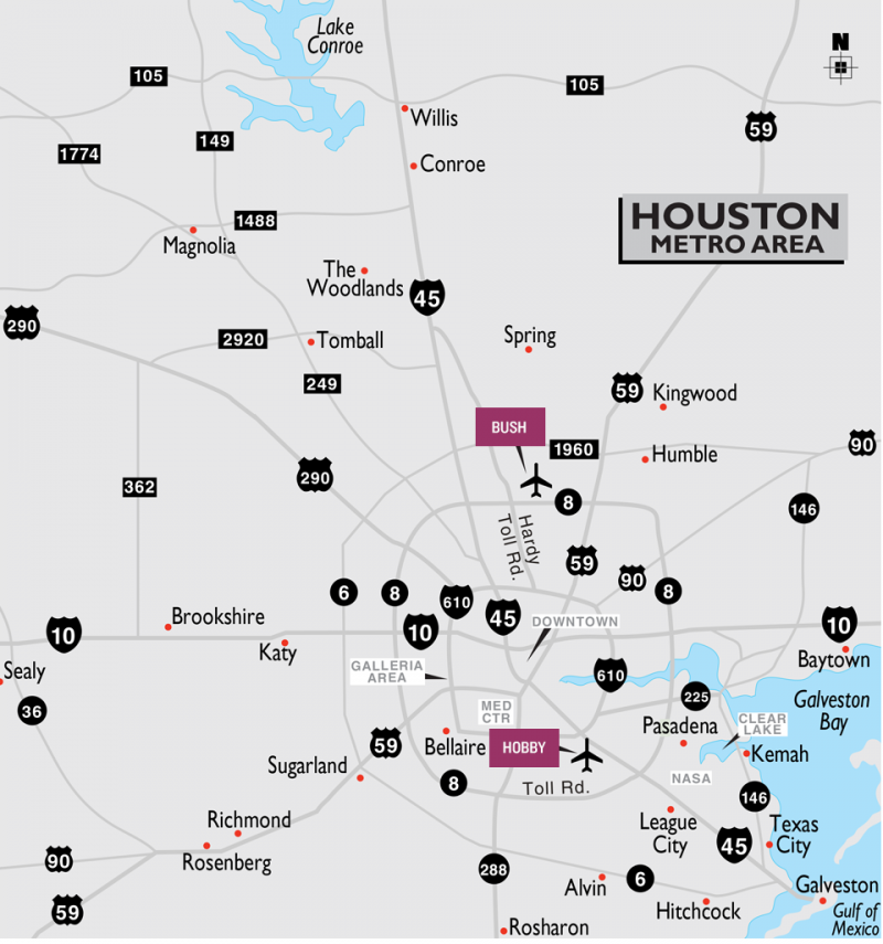 William P. Hobby Airport Galveston, TX