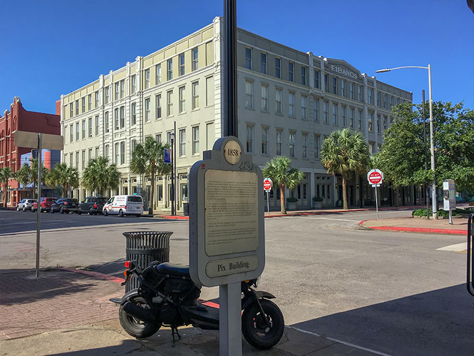 1858 Pix Building Historical Marker