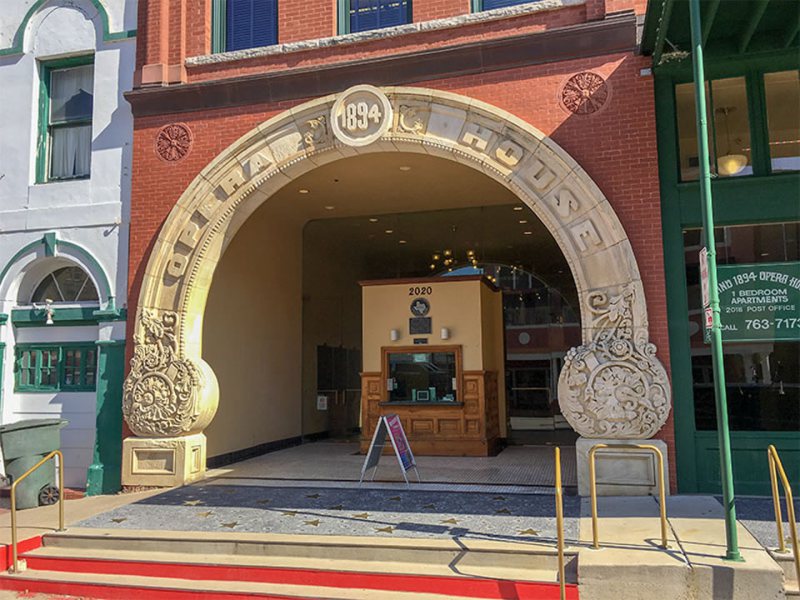 Historical Marker 1894 Grand Opera House Galveston, TX
