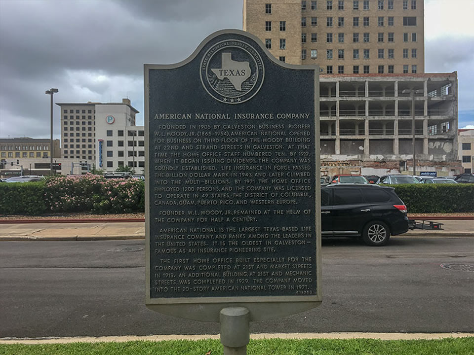 American National Insurance Company Historical Marker