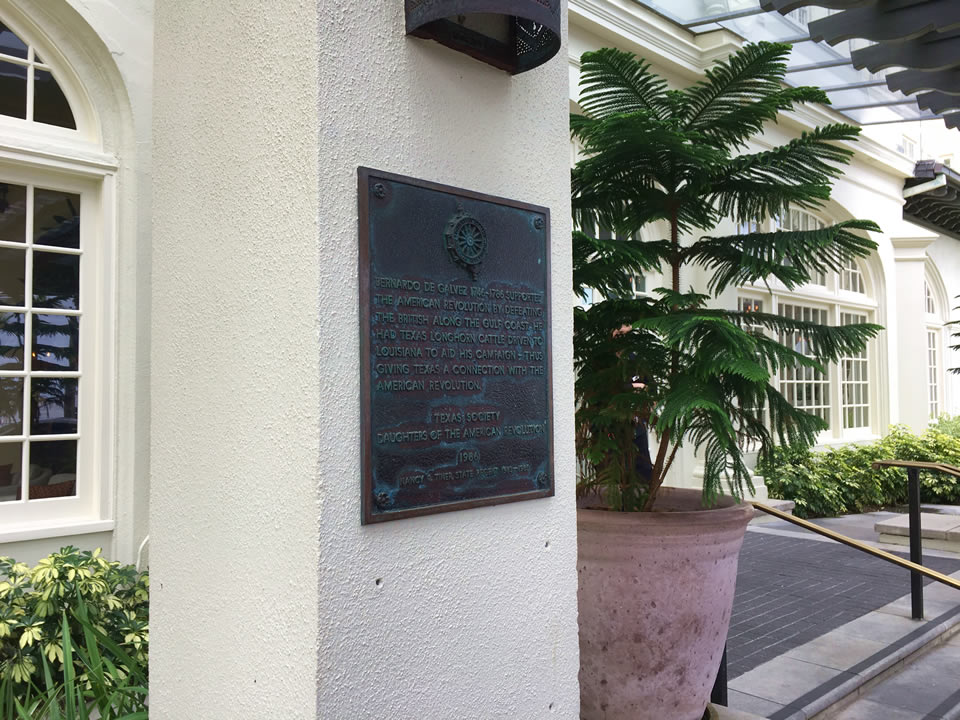 Bernardo de Galvez Historic Marker