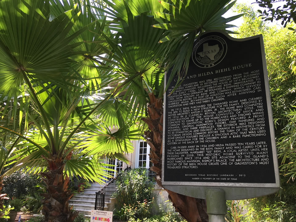 Carl and Hilda Biehl House Historical Marker