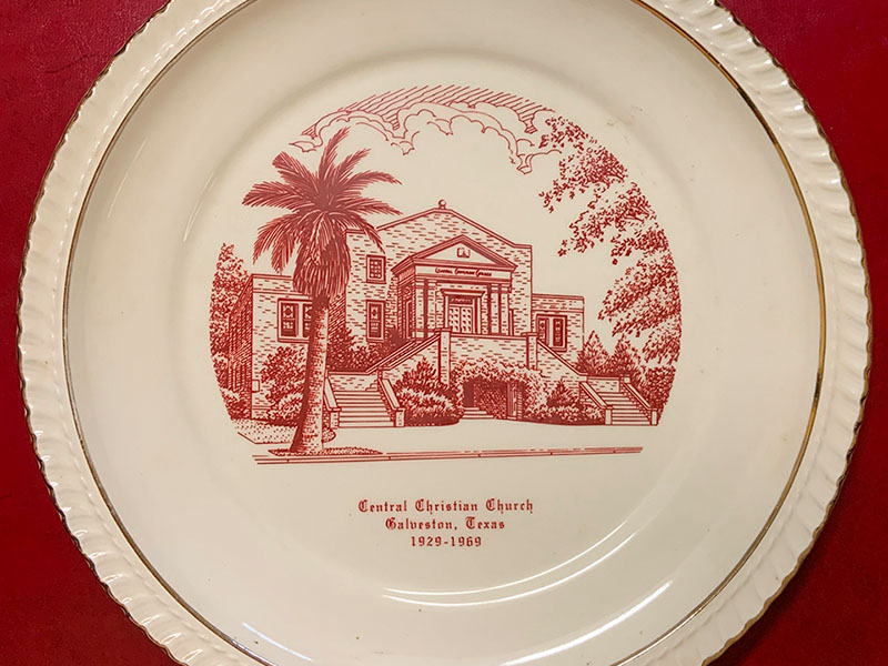 Central Christian Church Plate