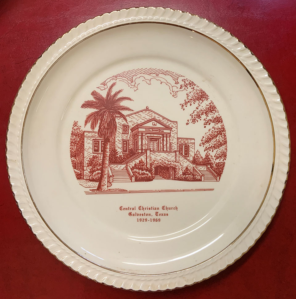 Central Christian Church Plate