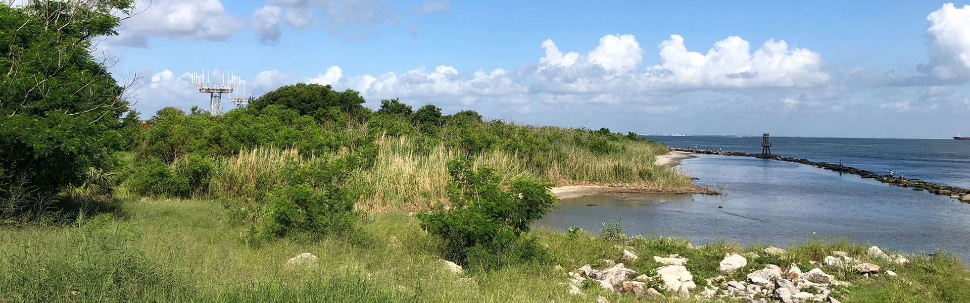 Fort San Jacinto Shore Line