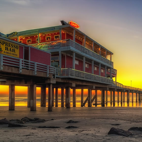 Galveston Fishing Pier, Galveston TX