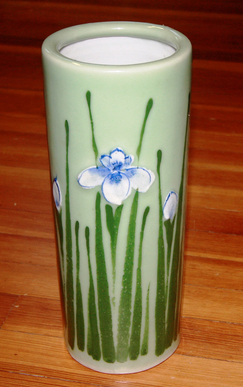 Flower Vase Donated to Library in 1905