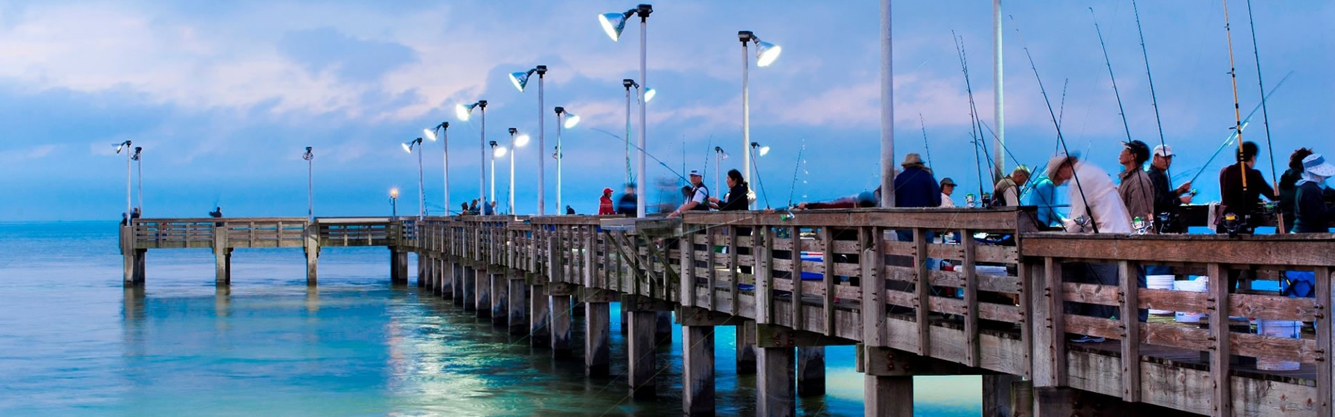 Seawolf Park Fishing Pier, Galveston TX