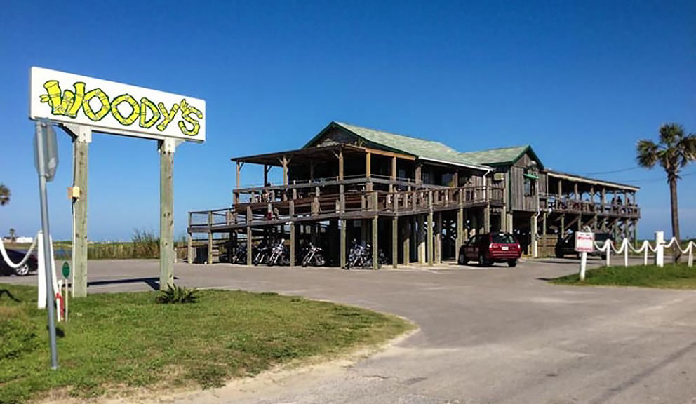 Exterior View of Flip Flops Beach Bar & Grill, Galveston TX