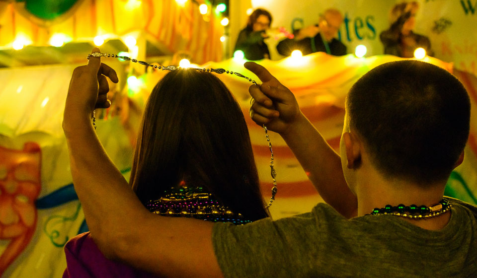 Mardi Gras Parade Float