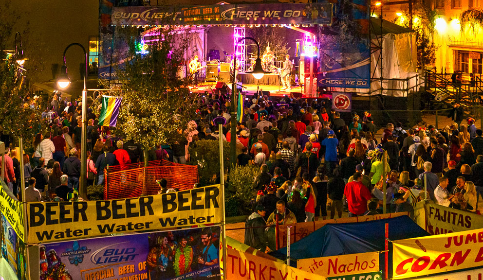 Mardi Gras Live Entertainment, Galveston, TX