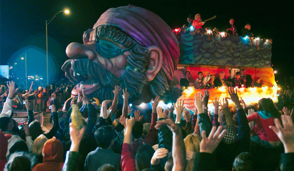 Mardi Gras Parade Float