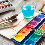 Collection of Watercolor Supplies