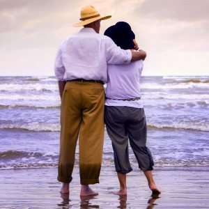 Winter Texans on the Beach