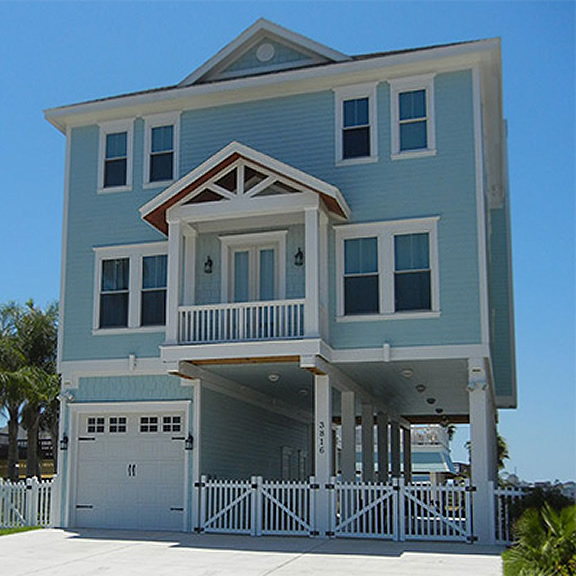 Egret Bay Builders Finished Home Galveston TX