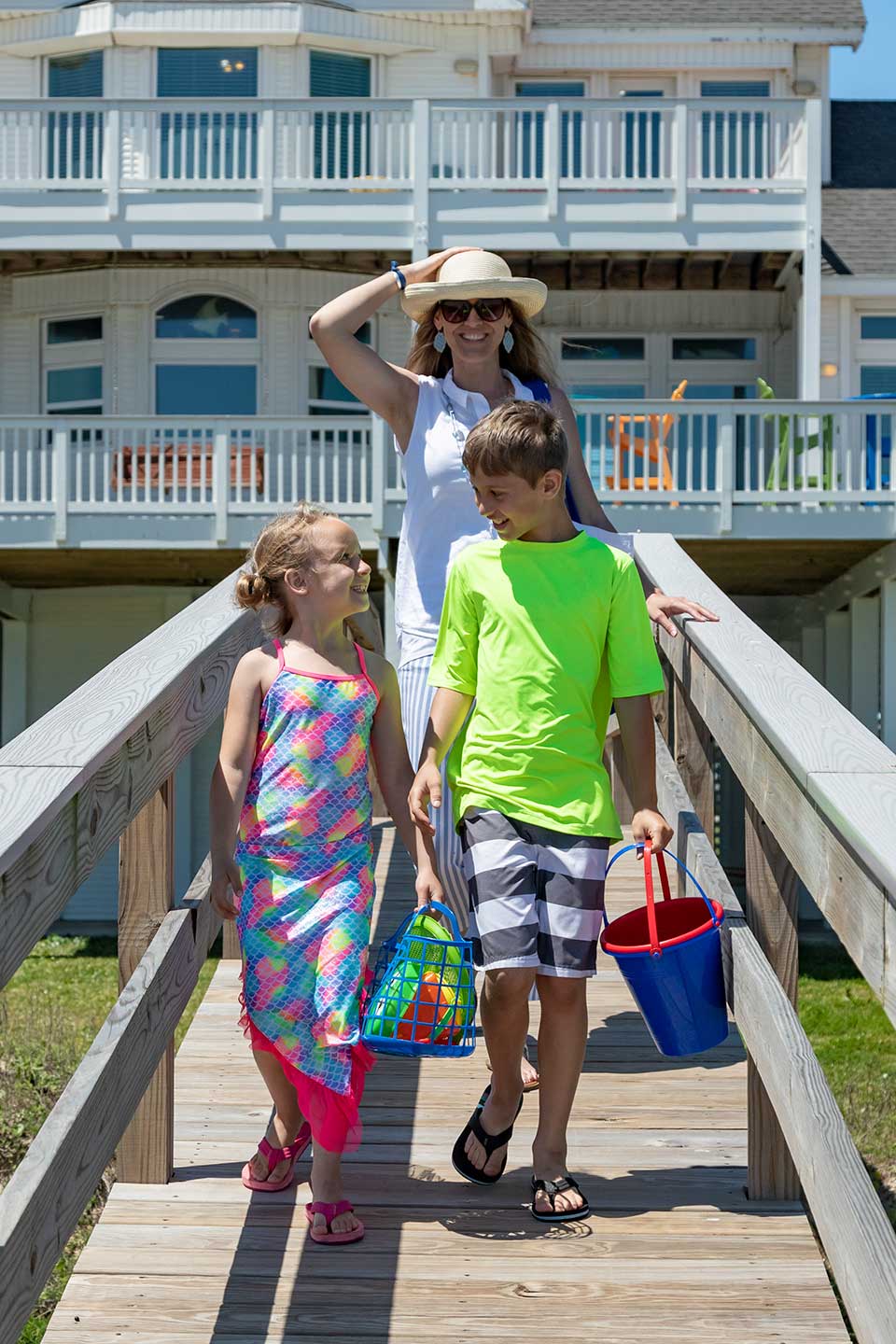 Family at Vacation Rental Family at Vacation Rental