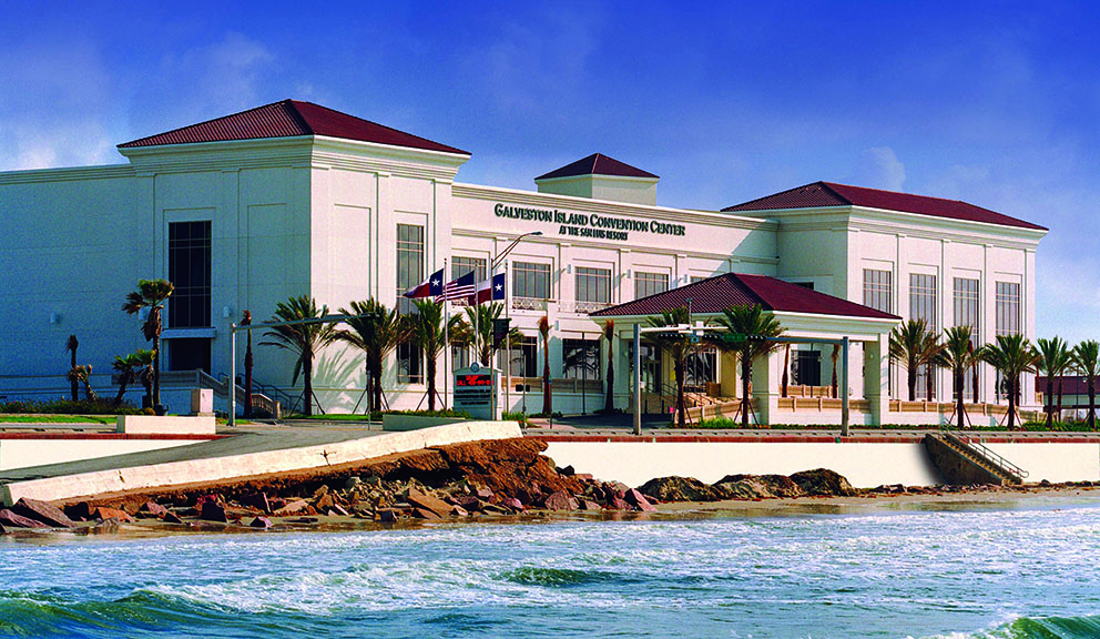 Couple Walking Into LaKing's, Galveston, TX