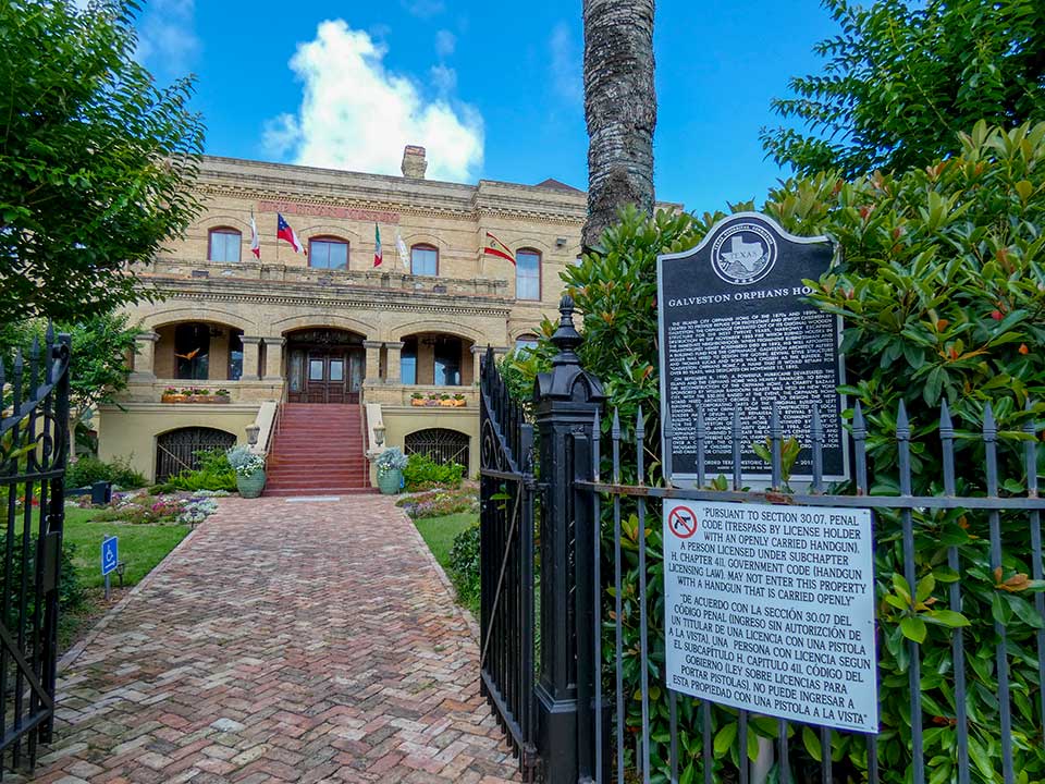 Galveston Orphans Home Historical Marker