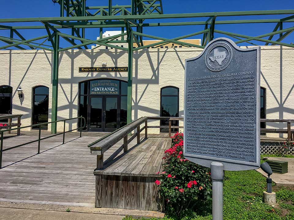 Gulf Colorado Santa Fe Railway Company Historical Marker