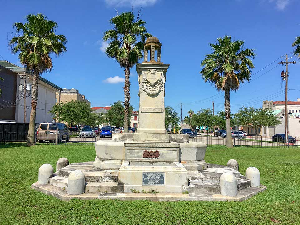 Henry Rosenberg Fountain at Ball and 23rd Street