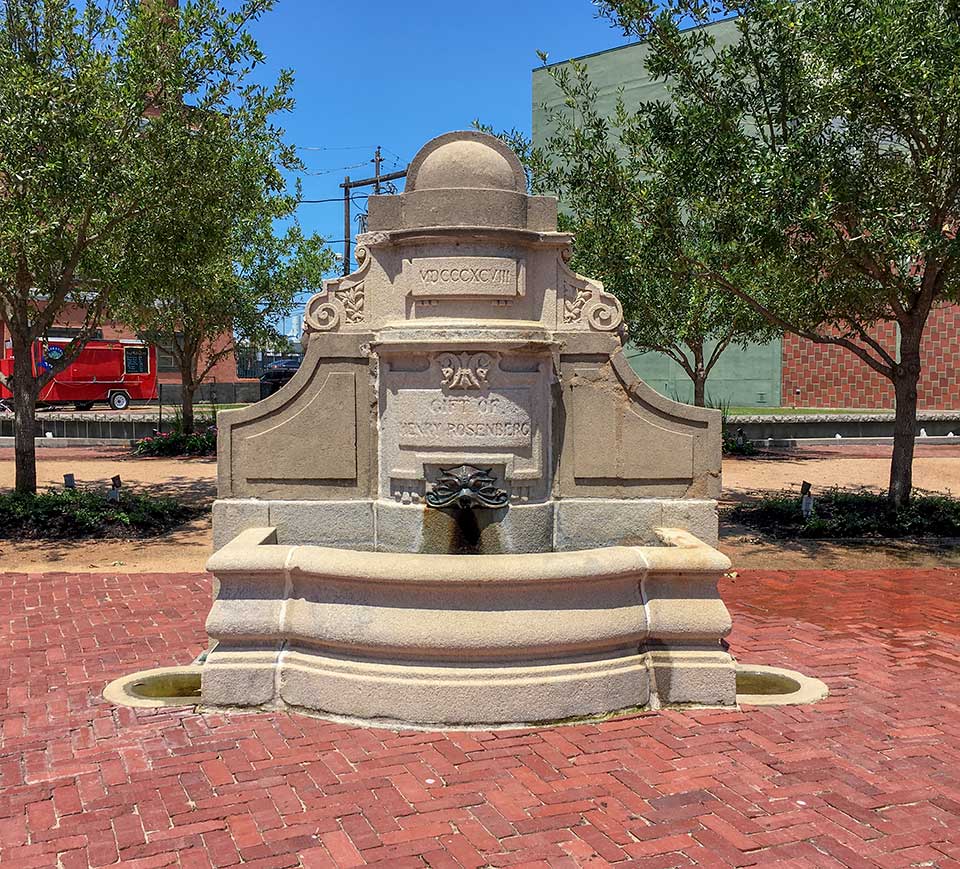 Henry Rosenberg Fountain at Hendley Green