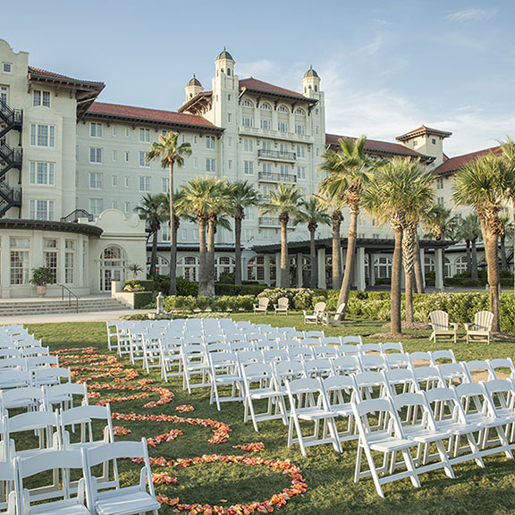 Hotel Galvez Centennial Green