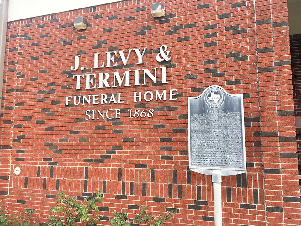 J Levy Bro Historical Marker