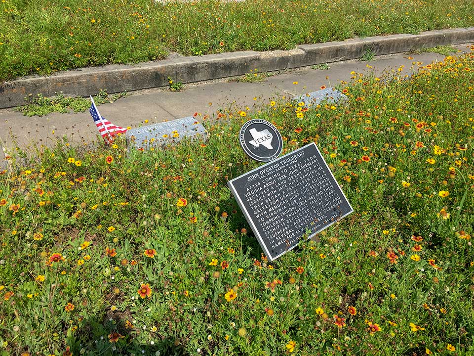 John Overton Trueheart Historical Marker