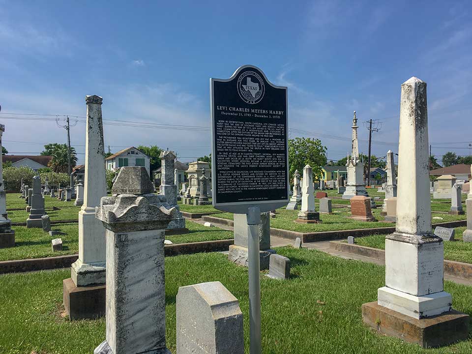 Levi Charles Meyers Harby Historical Marker